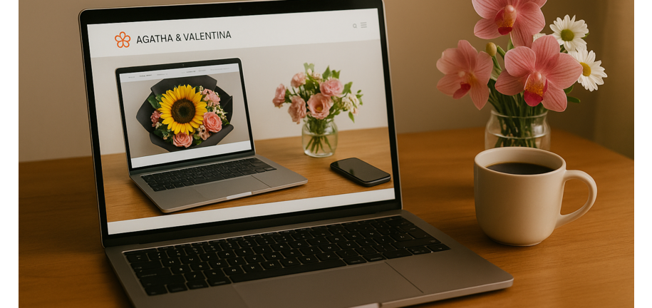 Cómo evitar errores al comprar flores por internet | Ágatha & Valentina