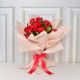 ramo de rosas decorado con papel coreano y con entrega a domicilio. 