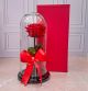 Rosa Preservada Roja con tallo